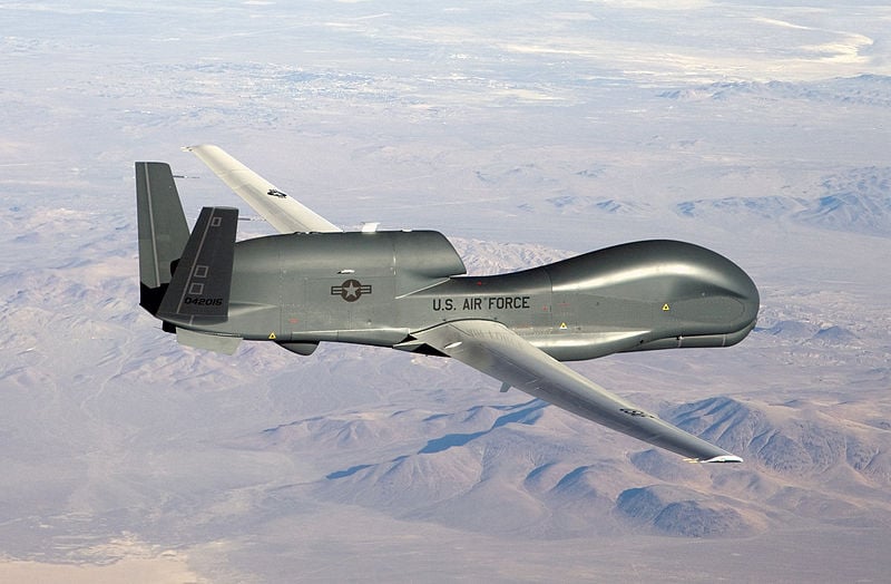  A U.S. Air Force Global Hawk drone.
