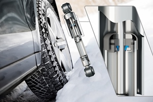 Seal material promoted for better operation to -40C heads to use in SUV monotube shock absorbers. 