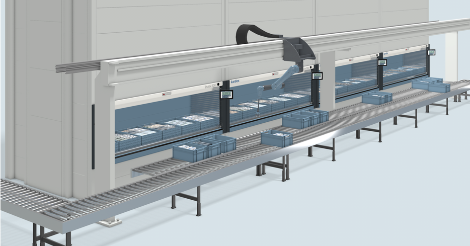 Figure 3. Automating a line with robotic picking mechanisms can remove unavoidable human error. Source: Kardex