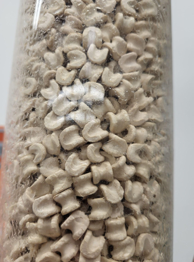 These tiny berl saddles help increase the surface area, which greatly increases the absorption. Source: Seth Price