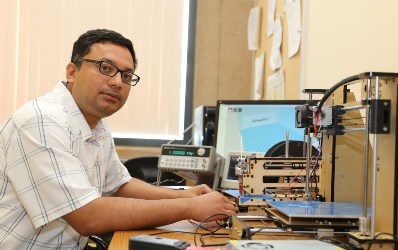 Mohammad al Faruque led the discovery of potential 3D security breaches via acoustics.