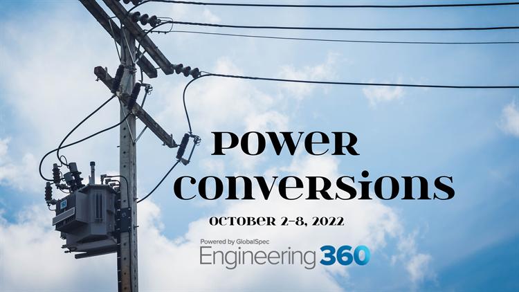 Power Conversions (Oct. 2-8)