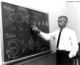 John Houbolt sent a potentially career-ending letter that pressed his case for an innovative lunar lander. Source: NASA