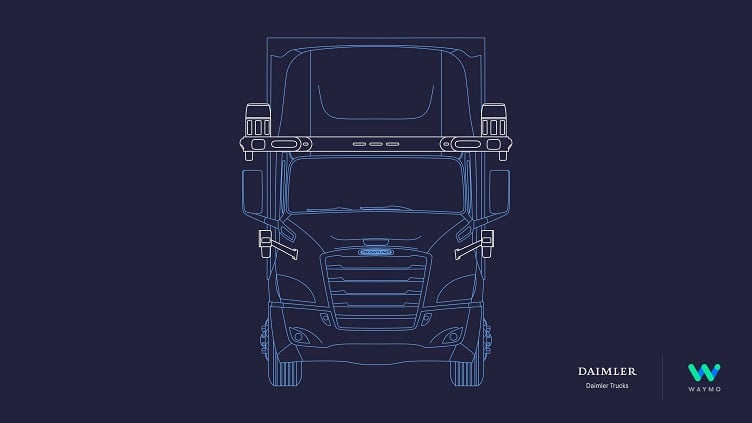 Waymo and Daimler to build self-driving trucks