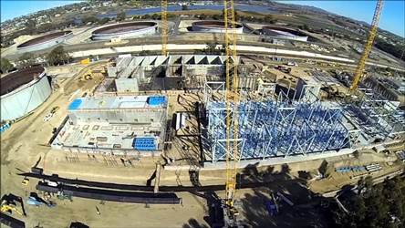 Carlsbad, Calif., desalination plant will deliver 50mgd beginning in 2016. Source: IDE Technologies