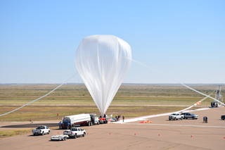 RaD-X prepares to launch from Fort Sumner, NM. Credits: NASA/Christopher Mertens