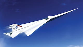 QueSST is the first in a series of "X-planes" in NASA's New Aviation Horizons initiative. Image credit: Lockheed Martin.