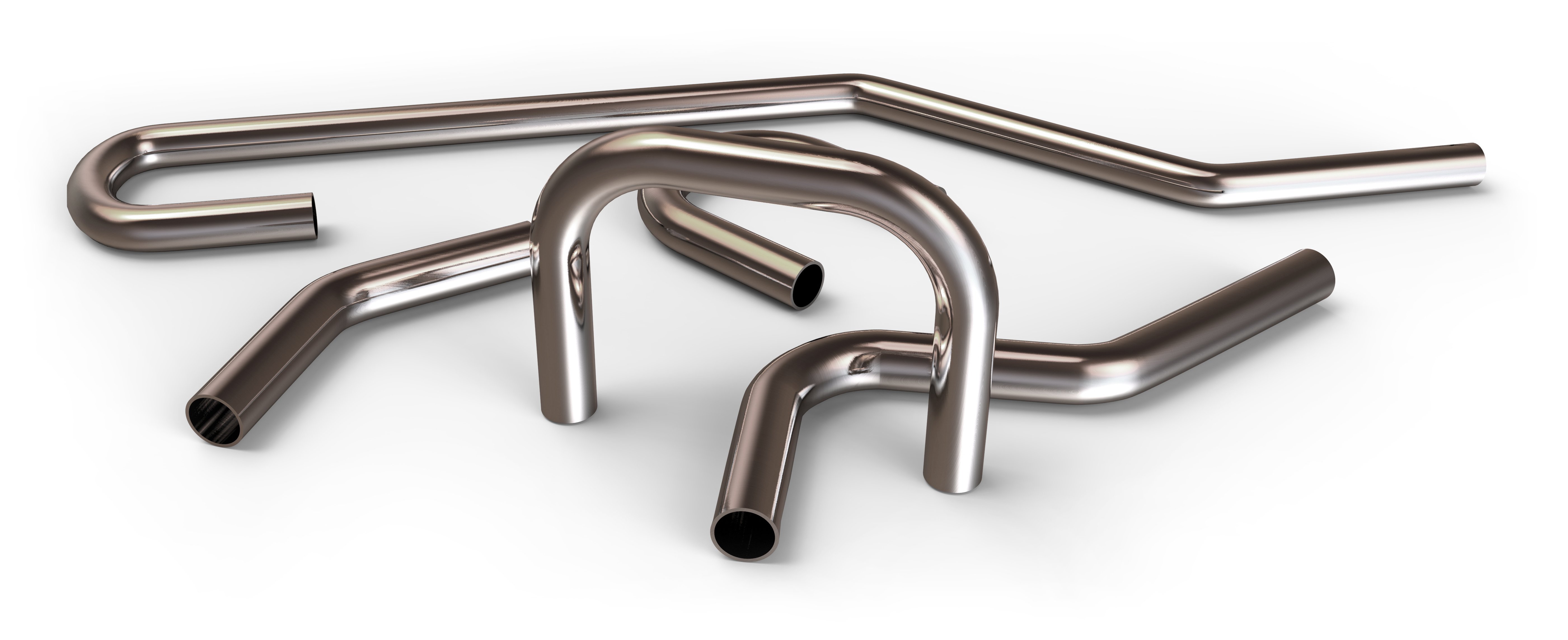 Pipes that have undergone the bending process. Source: frog/Adobe Stock