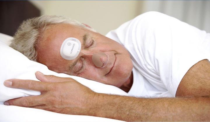 Results of a definitive clinical trial show that a new, disposable diagnostic patch effectively detects obstructive sleep apnea across all severity levels. Image credit: Somnarus Inc.