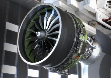 The GE9X engine. Source: GE Aviation