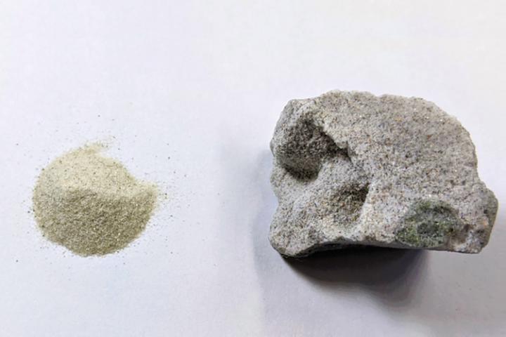 Researchers at the Institute of Industrial Science at The University of Tokyo examined a new method of producing concrete via direct bonding of sand particles, which may help reduce greenhouse emission. Source: Institute of Industrial Science, the University of Tokyo