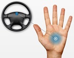 Sensors in transmission shift knobs can detect the presence of alcohol. Image source: Sober Steering