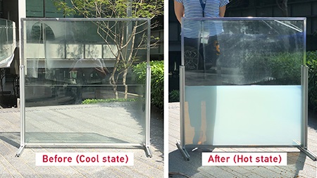 Watch: Liquid-filled window saves energy