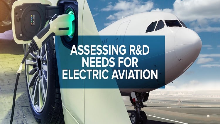 An R&D roadmap for electric aviation
