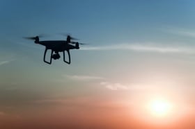 Scientists believe the use of drones would bring new efficiencies that would work especially well in remote or hard to reach areas. Image credit: University of Aberdeen