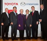 Auto and state officials announced the new plant in January 2018. 