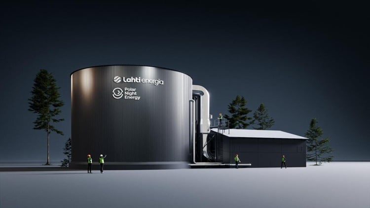District heating with the world’s largest sand battery