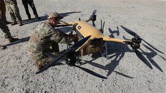 Long-legged drones set to deliver critical payloads to the battlefield