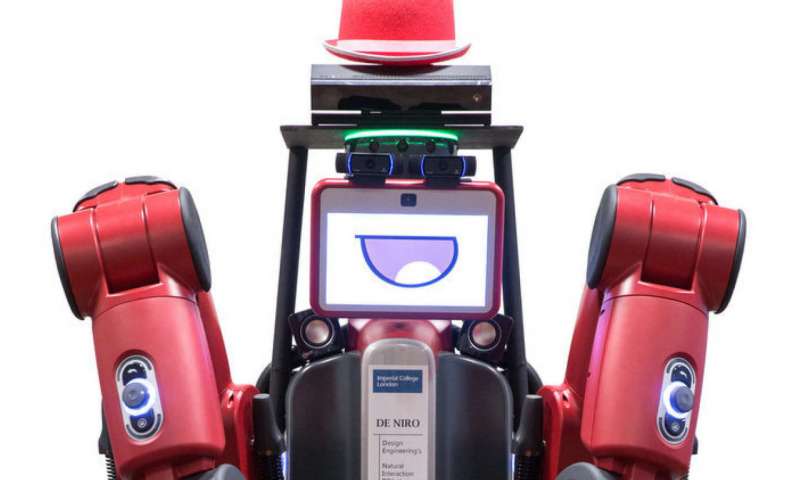Robot De Niro. Source: Robot Intelligence Lab, Imperial College London