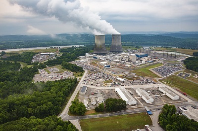 Watts Bar nuclear power station. Source: TVA