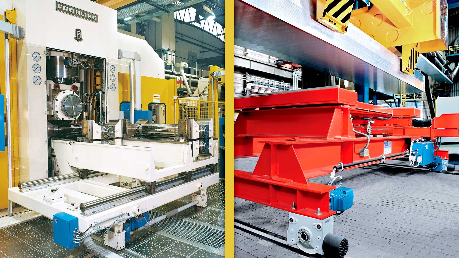 Figure 1: Every project has different goals and will have a different combination of AC motor, gearbox and wheel blocks. Source: Demag