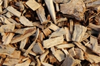 Burning biomass emits fine particles and volatile organic compounds. Image credit: Pixabay.