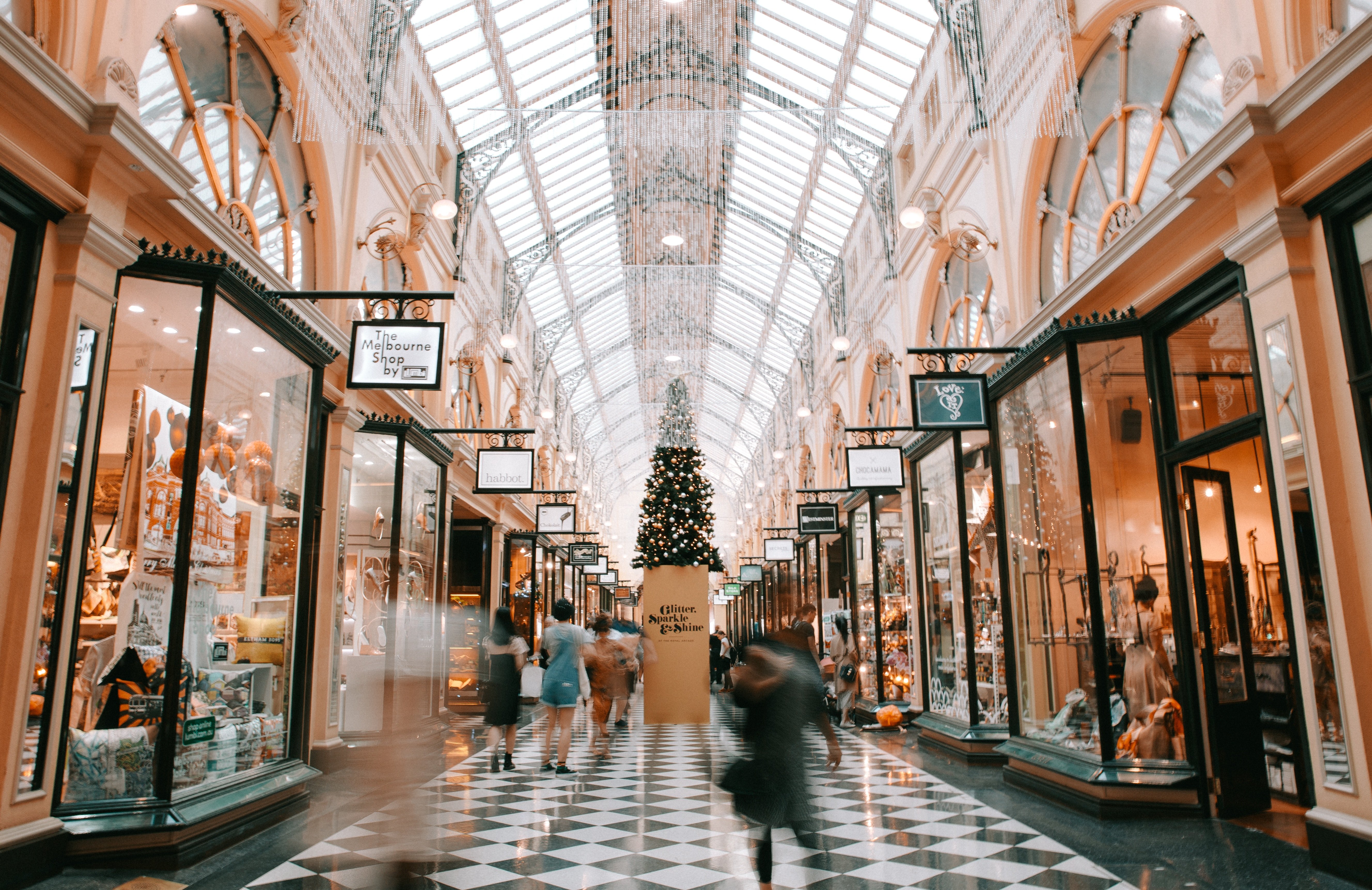 The study found that many shoppers still like going to brick-and-mortar stores.
