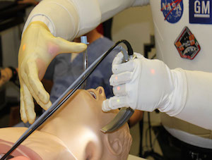 Robotic technologies are increasingly being used in the healthcare industry. Image credit: NASA.