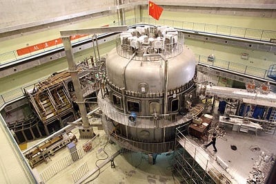 Chinese ‘Artificial Sun’ Experimental Fusion Reactor Sets New World Record East