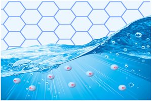 Electrons flowing like liquid through graphene constrictions improve the material’s conductance. Source: The University of Manchester
