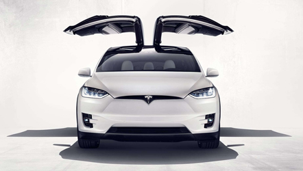 The Model X is Tesla’s entry into the SUV market. Source: Tesla