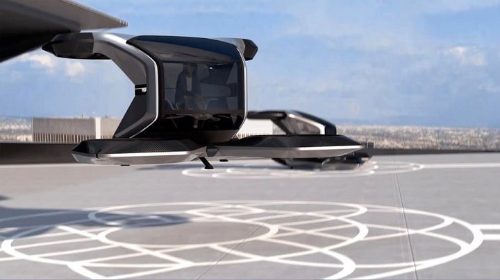 Cadillac air mobility concept art. Source: Cadillac
