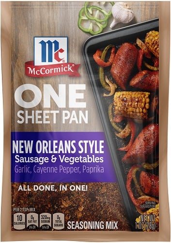 New Orleans Sausage is one of the flavors AI developed with IBM. Source: McCormick