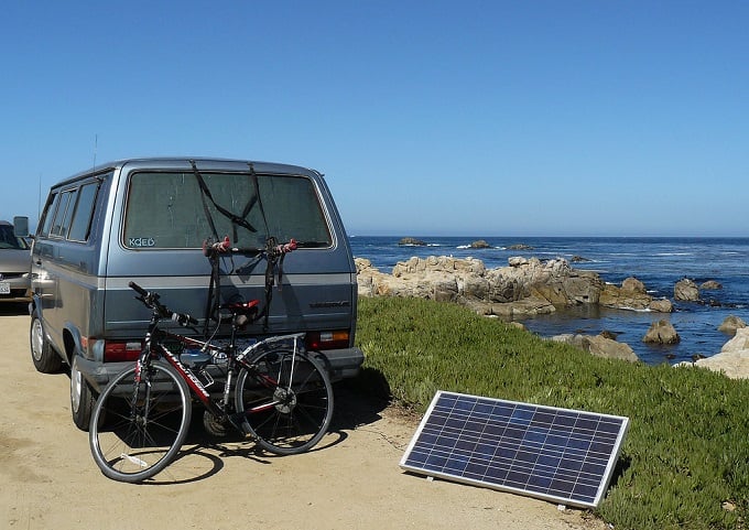 Portable solar panel. Source: docentjoyce/CC BY 2.0