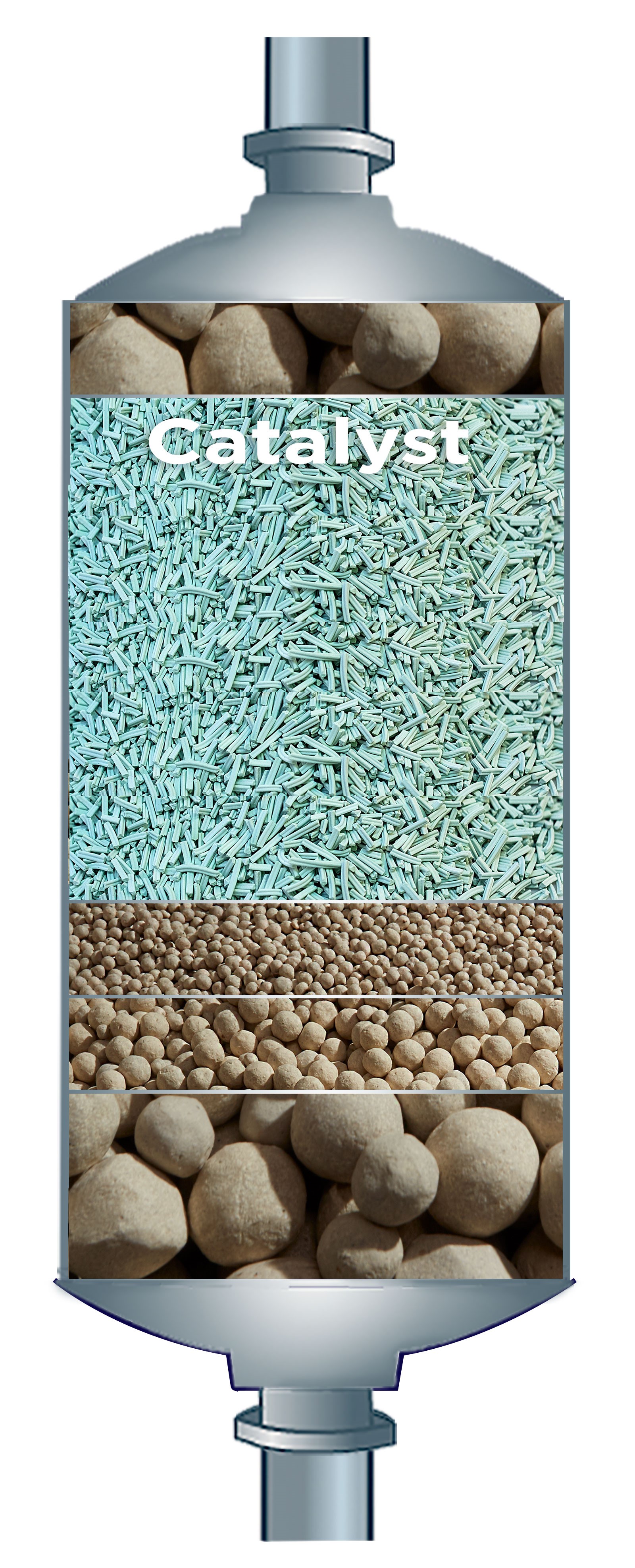 Figure 1. Fixed bed reactor. Source: Saint-Gobain NorPro
