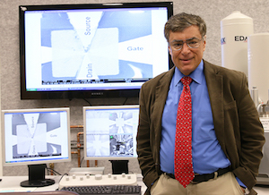 Massood Tabib-Azar, professor of electrical and computer engineering at the University of Utah, has devised a solution for devices that suck power even when they are turned off. Image credit: Dan Hixson/University of Utah College of Engineering.