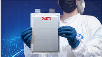 24M receives DoE grant to develop next-generation high energy density lithium metal anode cells