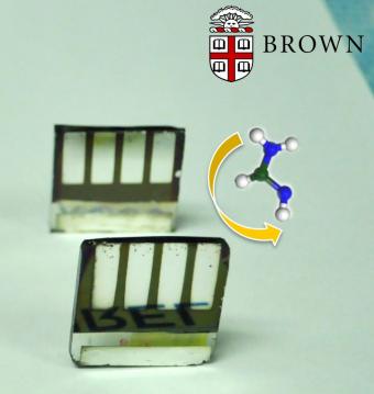 Brown University converts perovskite for enhanced pv capability. Image credit: Padture Lab / Brown University