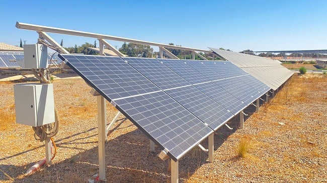 The PV test site in Morocco. Source: ChemiTek