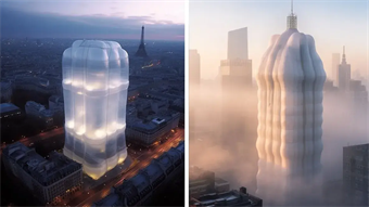 Inflatable skyscrapers could change the landscape of future cities