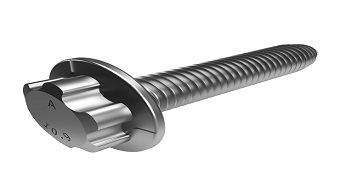 Optimizing installation space and performance with thread-tapping screws
