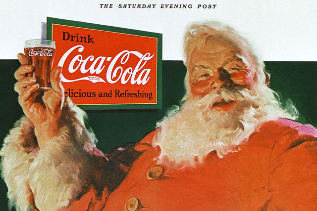 Vintage Coca-Cola billboard ad. Image Source: Coca-Cola