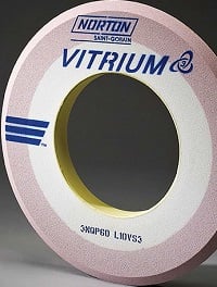 Figure 2: Vitrium3 grinding wheels hold precise profiles, maintain cool cutting temperatures and grind at high speeds. Source: Saint-Gobain