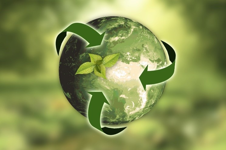 Figure 1: A circular economy focuses on producing a positive effect on the environment.