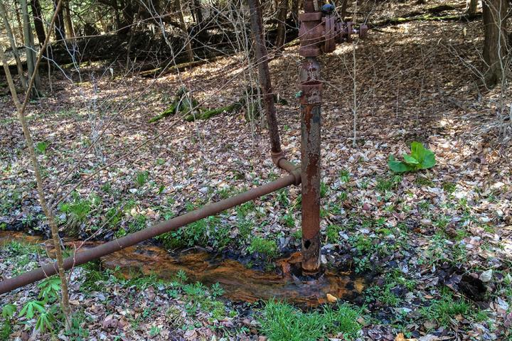 A natural gas well in Pennsylvania. Source: PA Department of Environmental Protection