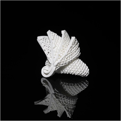 Printed ceramic origami mimicking the Sydney Opera House. Source: City University of Hong Kong