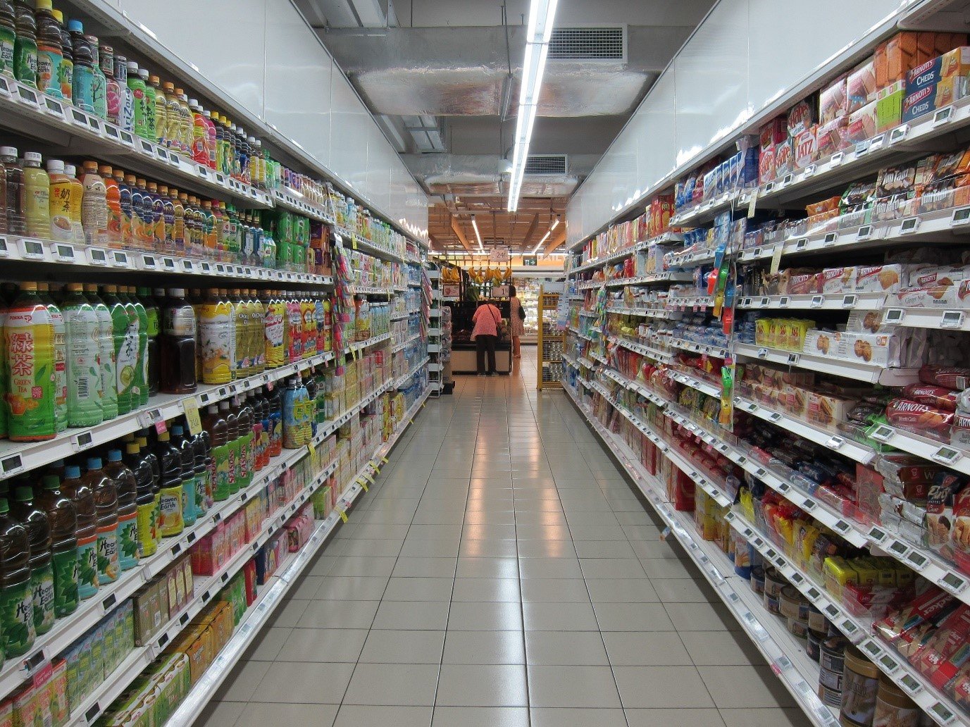 A grocery store, which contains zones with different environmental needs, as well as refrigeration, has an unpredictable load cycle and is a prime example where HVAC optimization is needed.