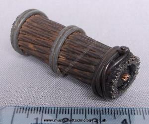 The central section and armor layer of the successful cable, with outer protective layer removed. Image source: museumoftechnology.org.uk/telegraphy.php?cab=teleg_misc