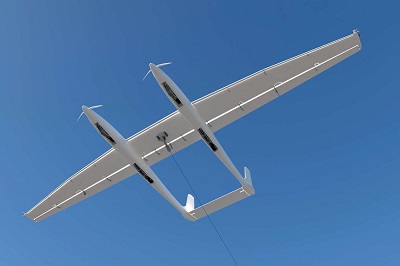 The airborne wind energy system will harness stronger winds at higher altitude. Source: RWE