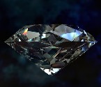 The diamond creates an electric current when placed in proximity to a radioactive source. Image source: Pixabay